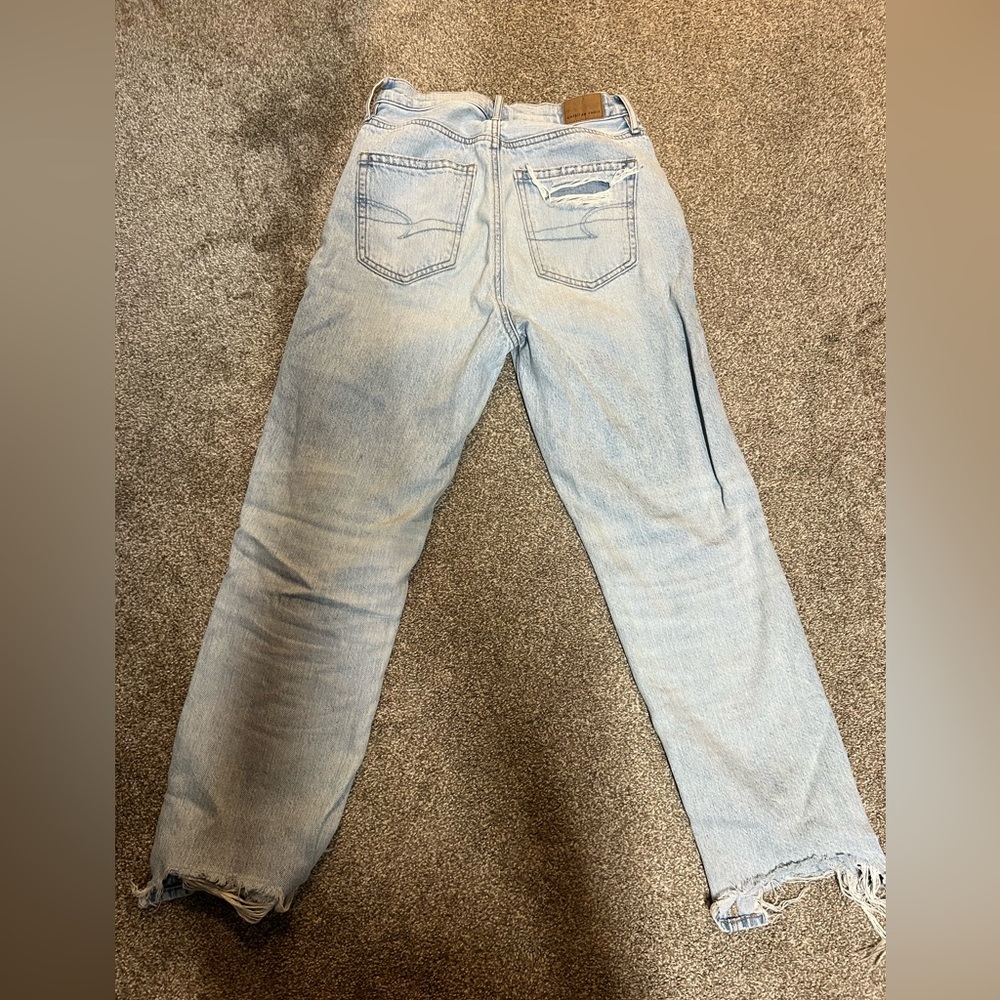 American eagle- mom jeans, straight flare- 2